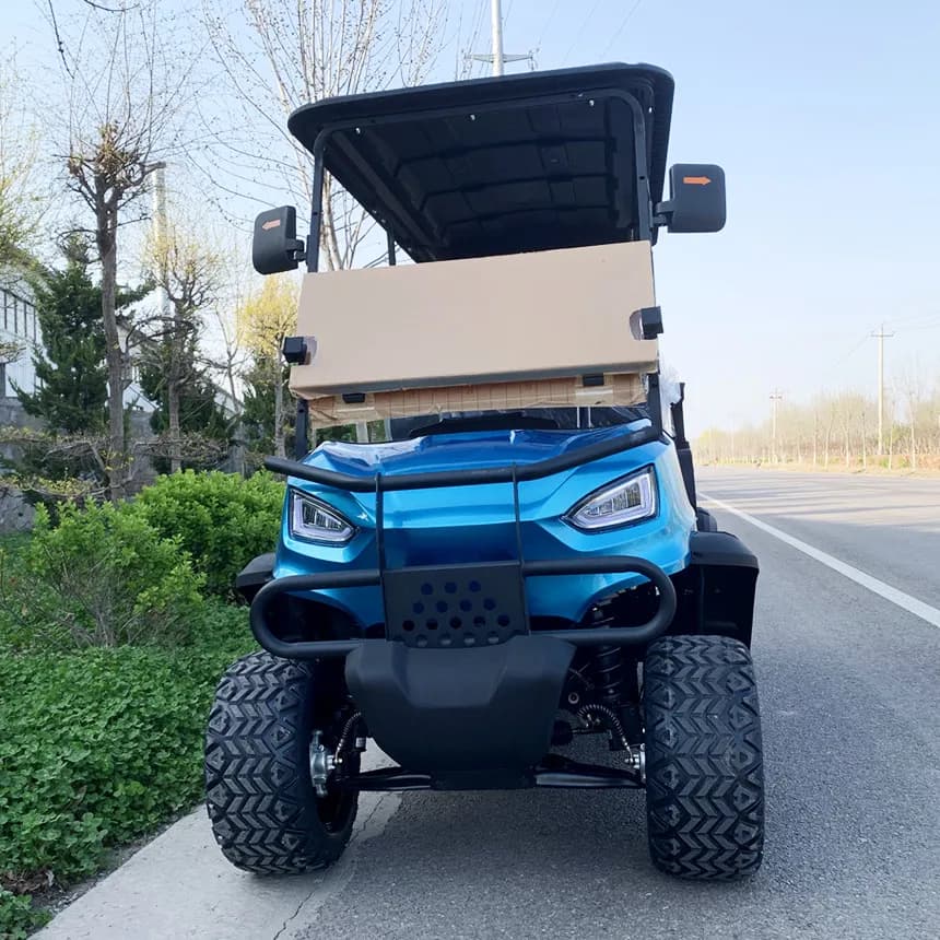 72V Lithium Battery Electric Golf Cart 5000W High Power Motor Disc Brake New Energy Electric Golf Cart Free Custom Color