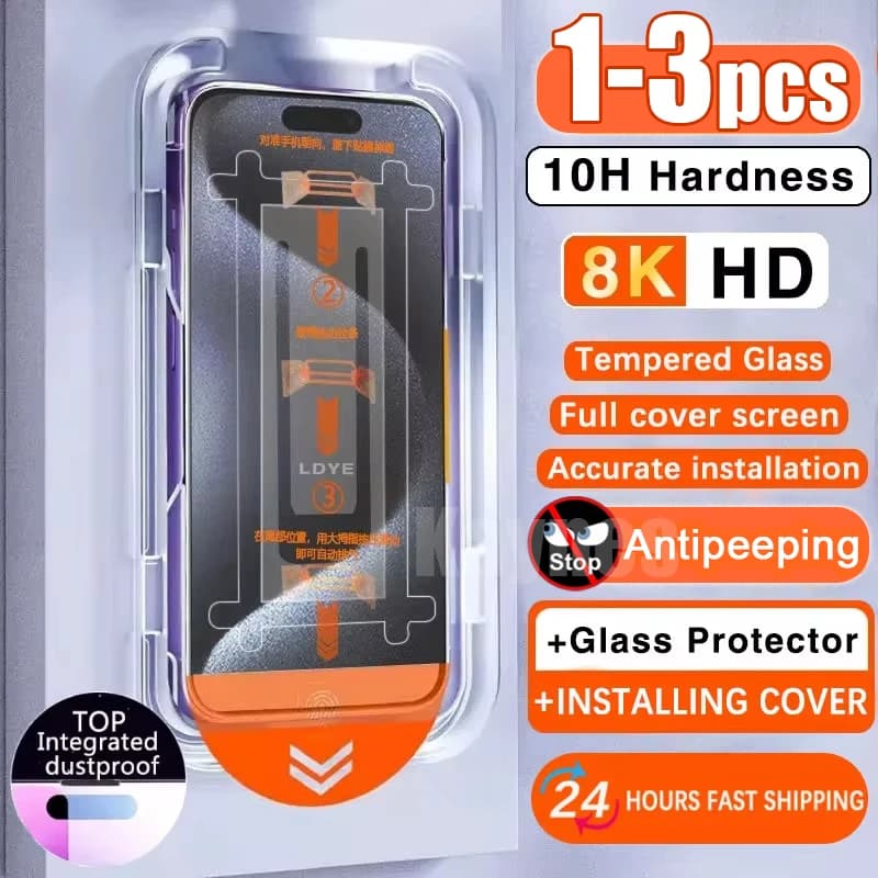 Dust Free Installation Privacy Screen Protector For Xiaomi Redmi Note 13 Pro 12S 11S 10S 11 12 10 9 8 Pro 9S Anti Spy Glass Film