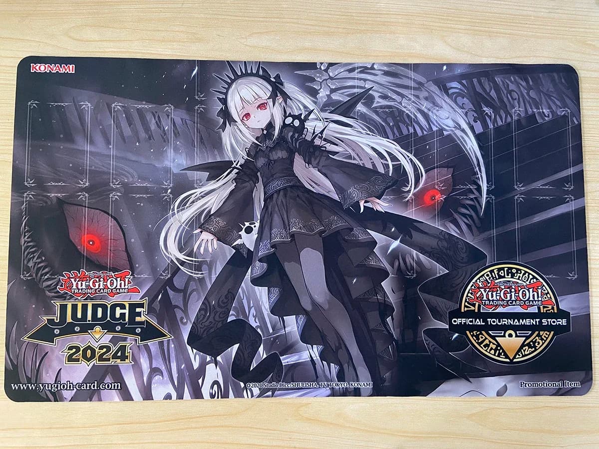 YuGiOh A-Bao A Qu, The Lightless Shadow Playmat TCG Mat CCG Pad Trading Card Game Mat Board Game Anti-slip Mouse Pad Free Bag
