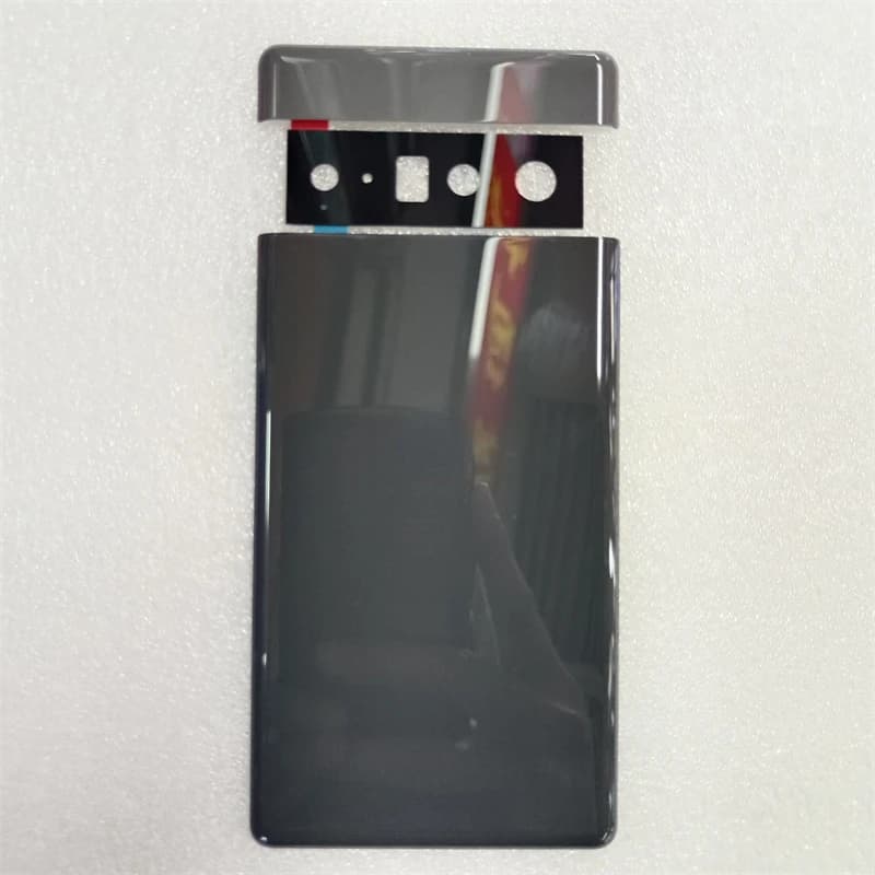 For Google Pixel 6 / 6 Pro Back Battery Cover Door Rear Glass Housing Case With Glass Strips Upper cover Repair Replace Parts