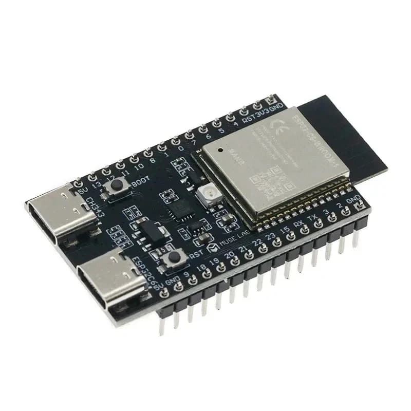 ESP32-C6 ESP32 WiFi+Bluetooth Internet Of Things ESP Development Board Core Board ESP32-C6-DevKit C N4R2 N8R2 N16R2 For Arduino