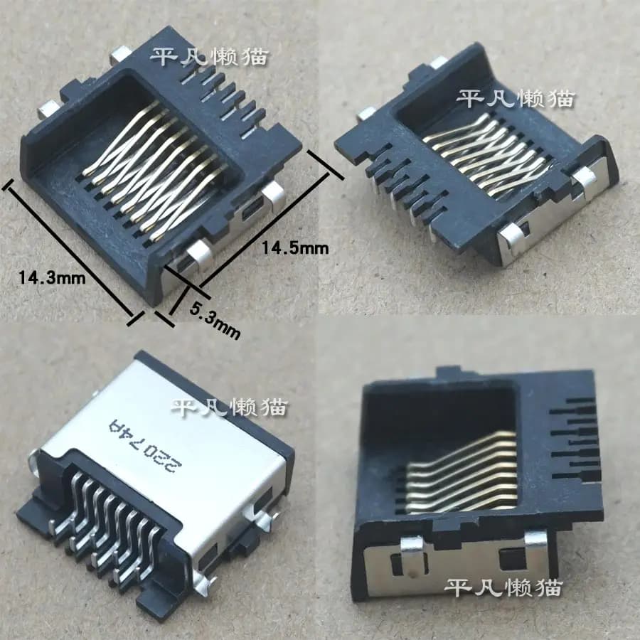 For  Lenovo 330-14 330-15ikbnm-b452 Motherboard Network Cable Port Router Interface RJ45