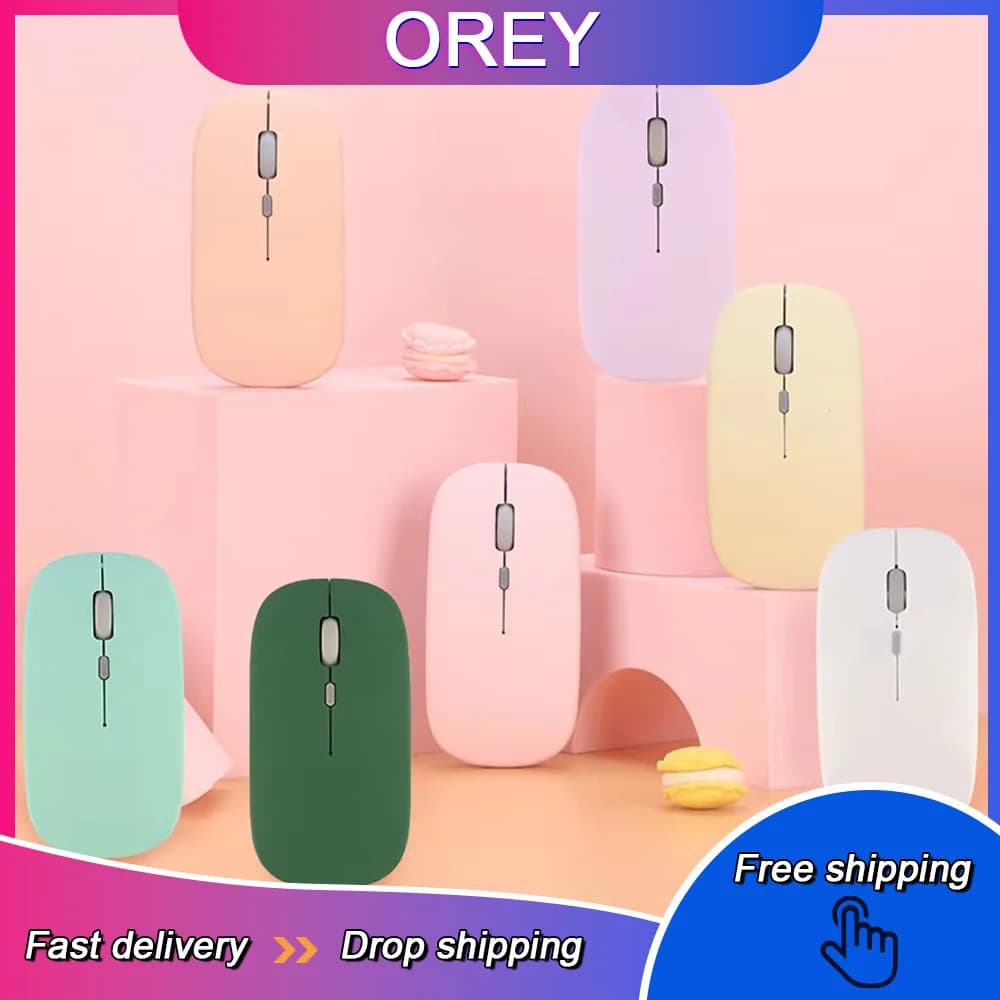 Bluetooth Wireless Mouse For PC Gamer iPad Lpatop Tablet Mobile Phone Gaming Mouse Magic Silent Ergonomic Bluetooth Mouse