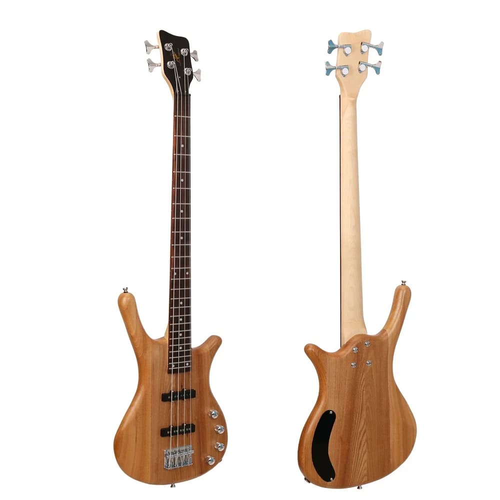 High Quality OEM Custom Bass Guitar 4 Strings Elm Body Electric Bass Guitar for Sale Wholesale Musical Instruments
