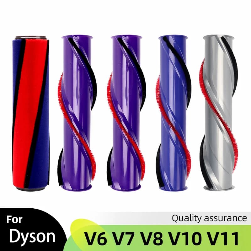 For Dyson V6 V8 V10 V11 Roller Brush Replacement Kit Compatible Cordless Brushroll Cleaner Head Brush Bar Roller 966821-01 Part