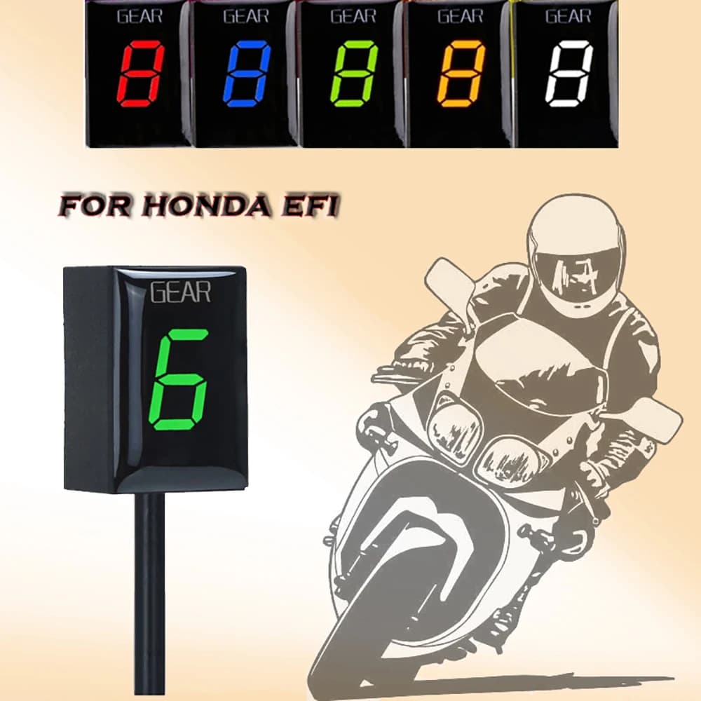For Honda CBR 600 RR CB500X CBR600RR CBR1000RR CB600F Hornet CB650F CBR650F CB650F Motorcycle Gear Indicator Speed Display Meter