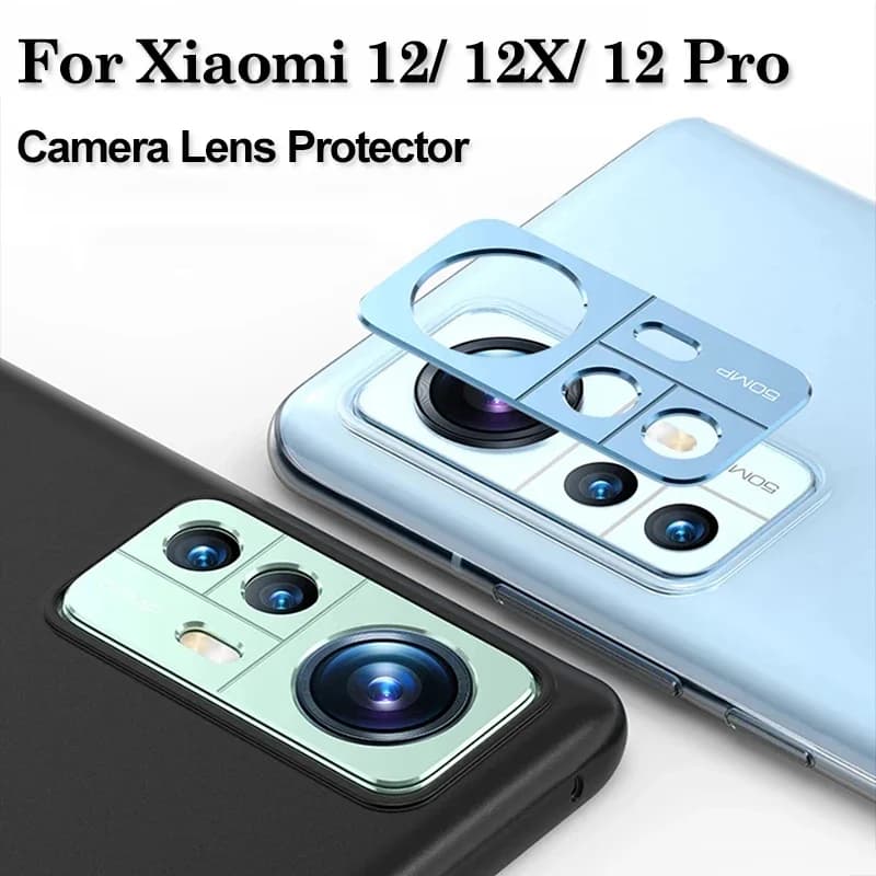 Metal Camera Lens Protector for Xiaomi 12 Pro 12X 12 Camera Lens Screen Protector Case Frame for Mi 12Pro Anti-scratch Lens Film