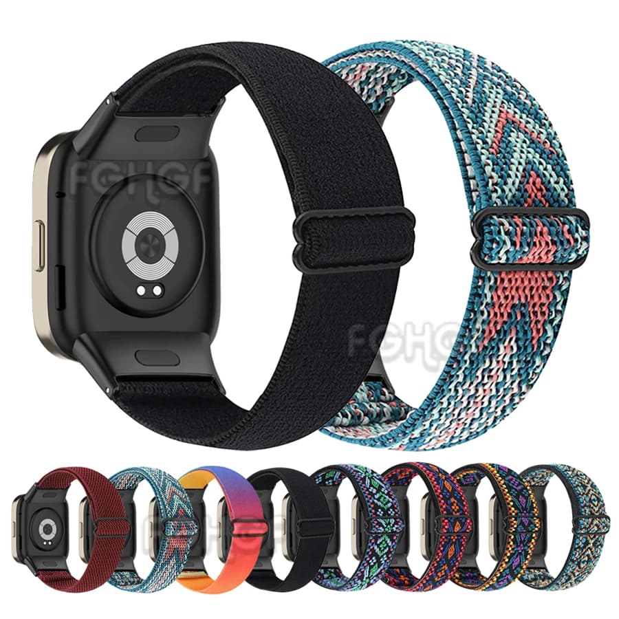 Elastic Nylon Bracelet For Redmi Watch 3 Strap Replacement Wristband For Xiaomi Redmi Watch 3 Smart Watch Band Correa Accessory