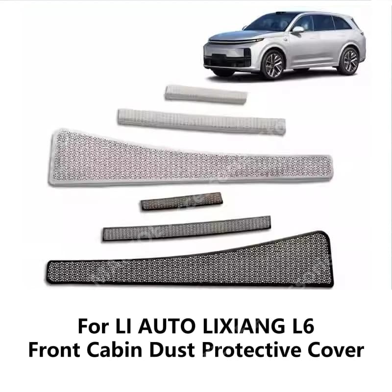 For LI AUTO LIXIANG L6 Front Cabin Dust Protective Cover,Air Conditioning Intake Protective Cover Insect Proof Net