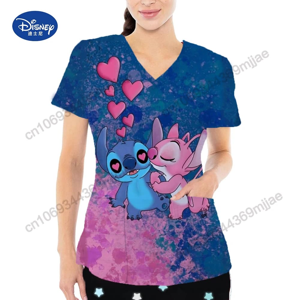 Women Top V-neck Women's Blouses Free Shipping Pocket Plus Size Tops Y2k Streetwear Cartoon Korean Style Clothes for Woman Yk2