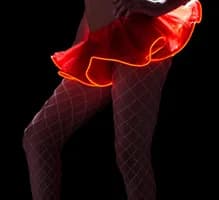 luminous skirt ultra-short skirt anime character