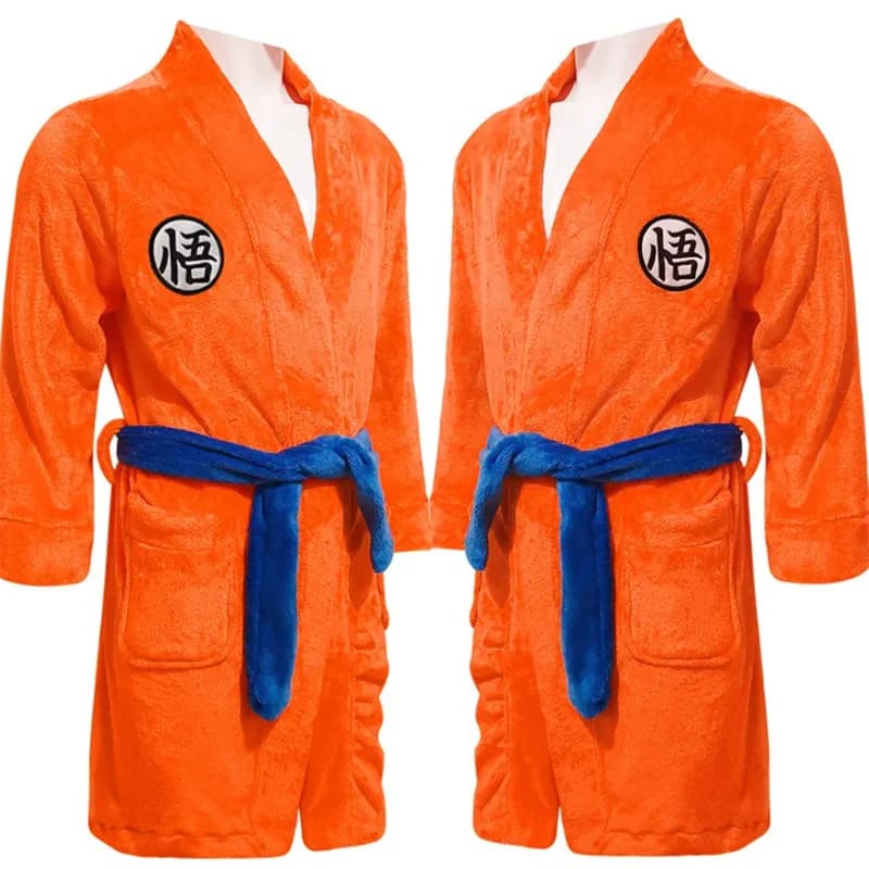 Anime Cosplay Costume Pajamas Unisex Adult Sleepwear Night Robe Bathrobe Xmas Props Flannel Cartoon Clothing