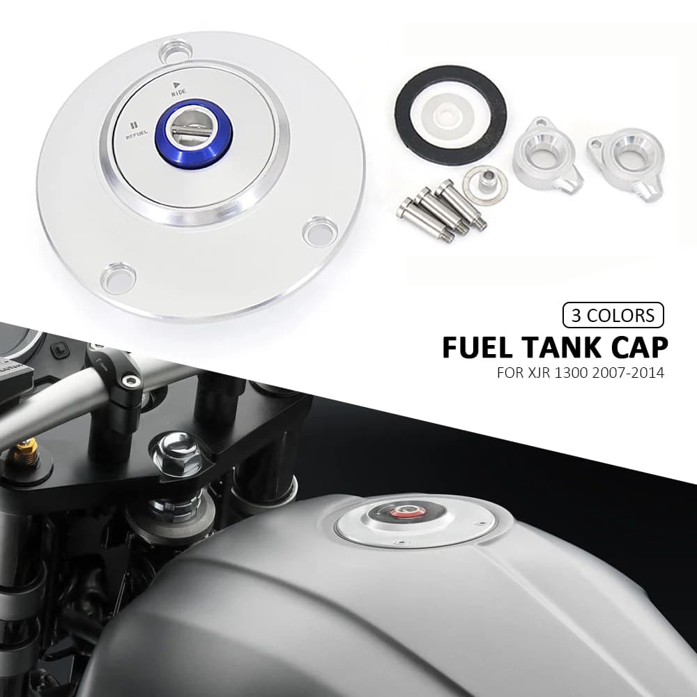 New For Yamaha XJR 1300 XJR1300 xjr1300 2007 - 2014 Motorcycle Accessories Oil Fuel Tank Cover Gas Tank Cap