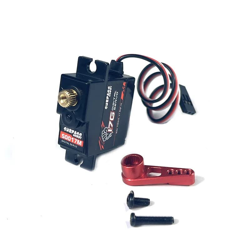 Surpass Hobby 17g All Metal Gear Count RC Racing Cars Parts Servo Motor Replacement Upgrade For JJRC WPL RC Cars