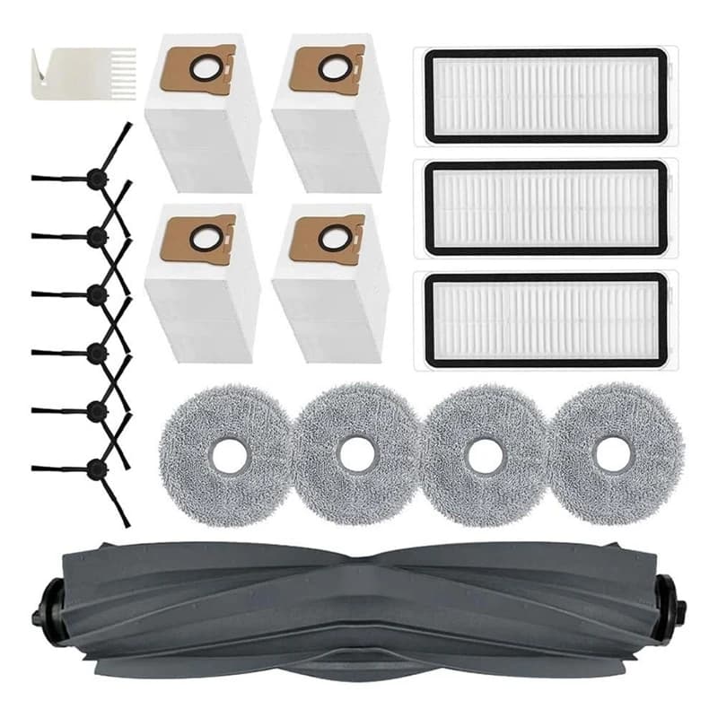 For Dreame L20 Ultra Robot Vacuum Cleaners Main Side Brush Hepa Filter Mop Cloth Dust Bags Spare Parts