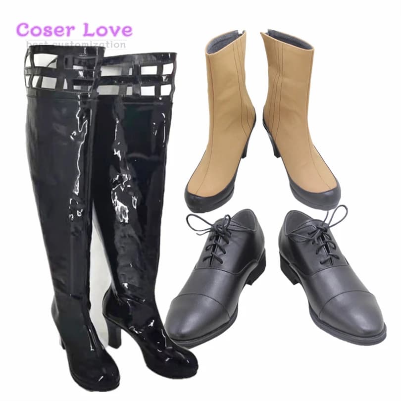 Yor Forger Loid Forger Twilight Cosplay Shoes Boots Carnival Halloween Christmas Shoes