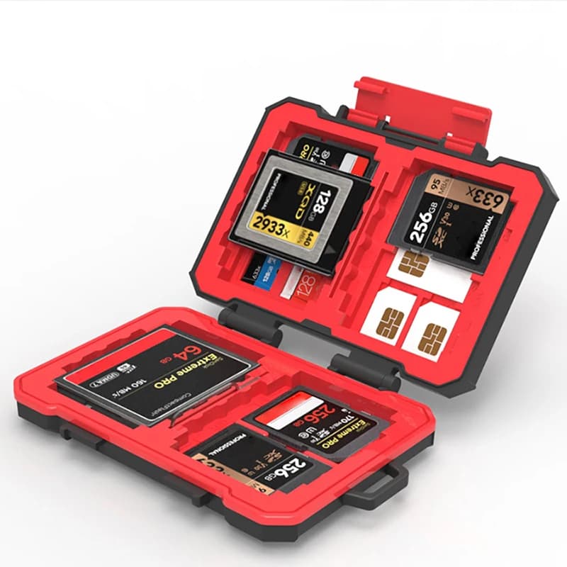 Desional E8 CFexpress B storage card case SD phone TF card case waterproof and anti drop memory card storage box