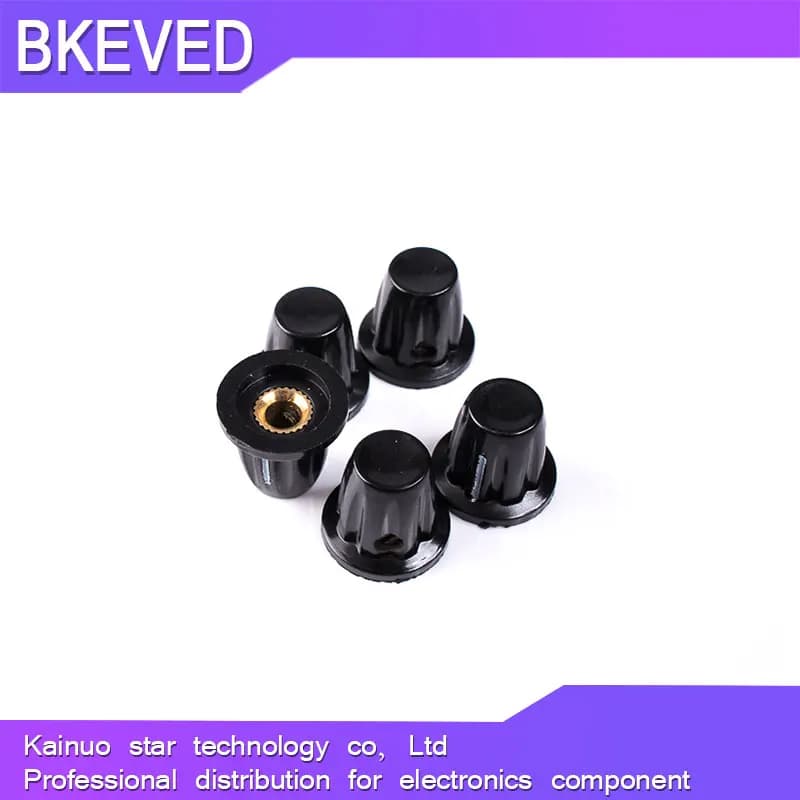 10pcs Bakelite potentiometer knob hole: 4MM for WH5 WXD3-13 K17-01 potentiometer WXD3
