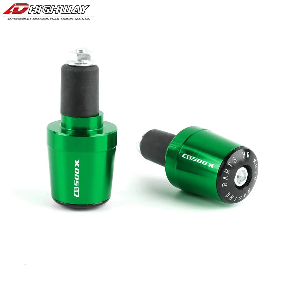 For HONDA CB500X 2013-2019 CB500F 2013-2015 CB400F/X 2013-2015 2014 7/8'' 22MM CNC Motorcycle Handlebars Bar Ends Grips Slider