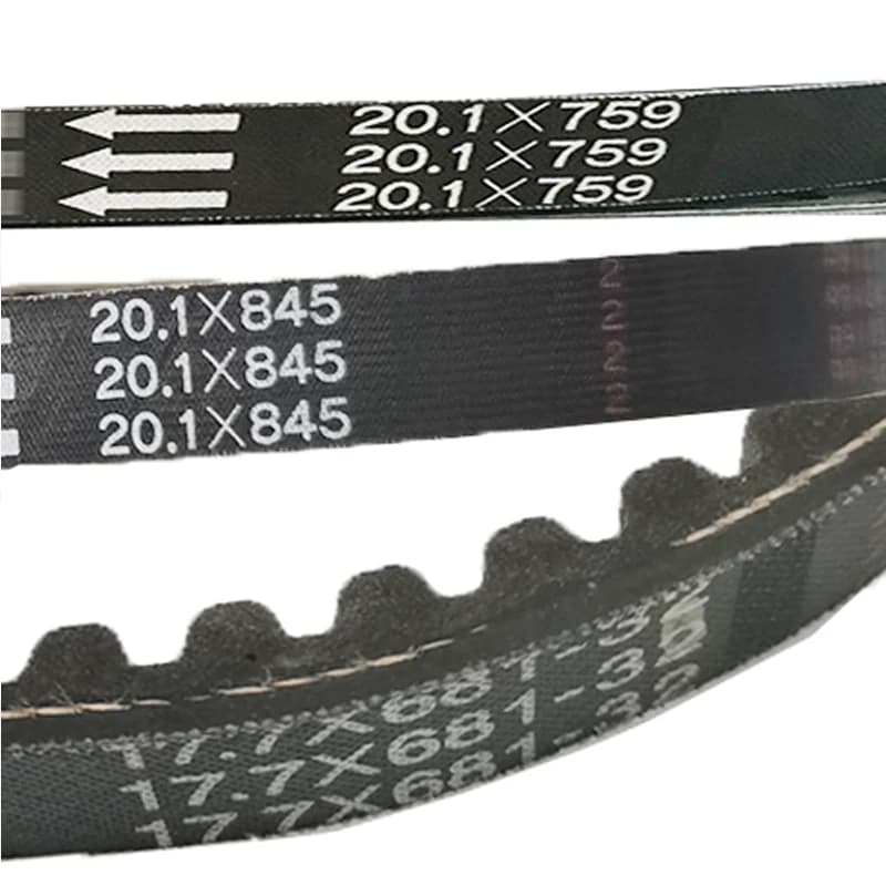 For Mitsuboshi 17.7x681 20.1x759 20.1x845 CVT Drive Belt fit for GY6 150cc 157QMJ Mope Scooter ATV Quad