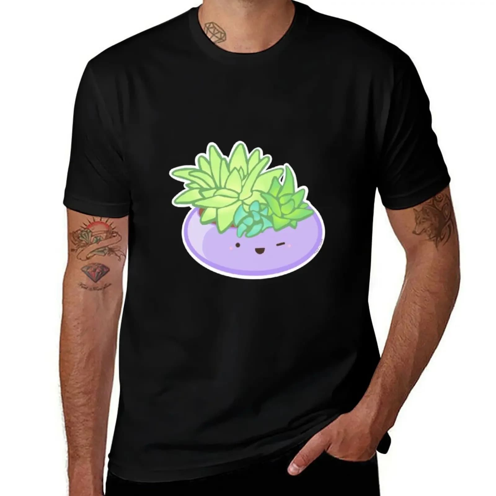 Cute spiky succulent T-Shirt basketball graphic tees cheap stuff Blouse sweat shirts, men