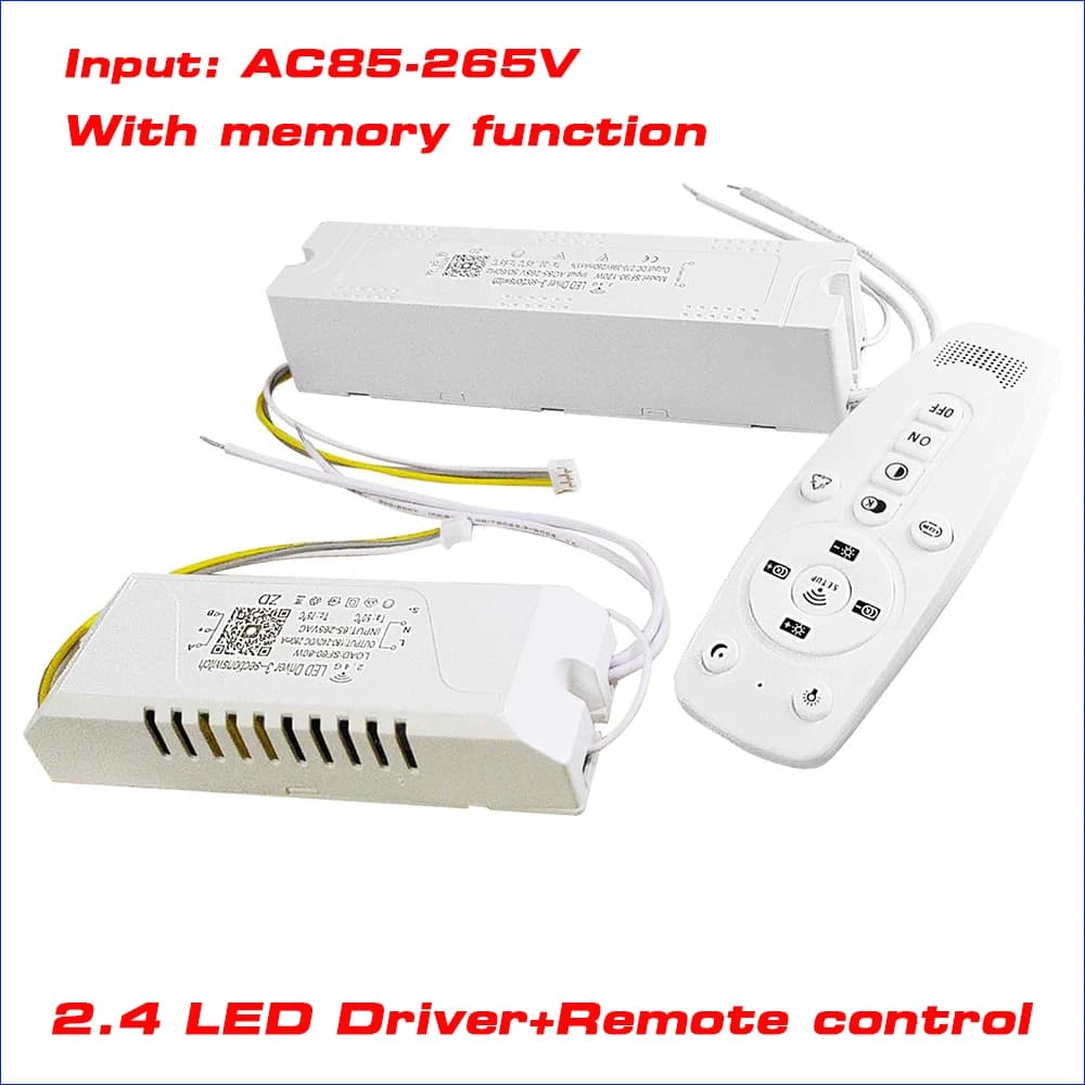 AC85-265V APP control Isolation LED driver 2.4G remote intelligent transformer 50-120W for dimmable color with memory function.