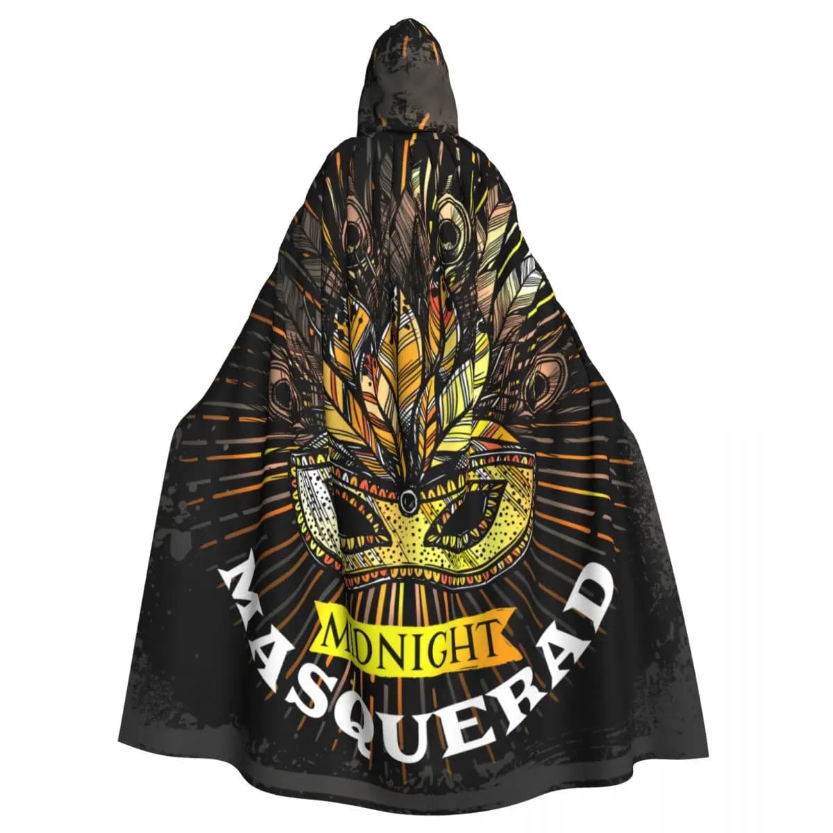 Masks Unisex Adult Cloak with Hood Long Witch Costume Cosplay