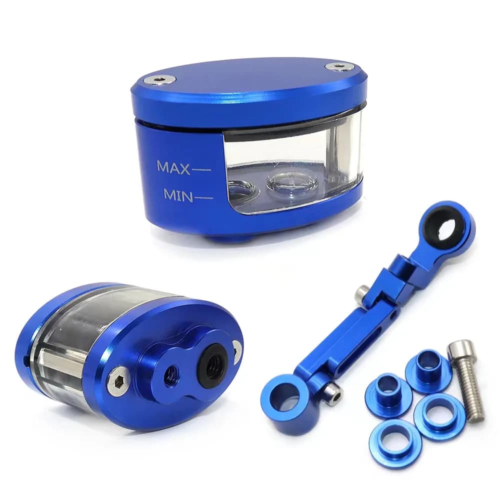 Universal Motorcycle Motorbike Alloy CNC Brake Clutch Tank Cylinder Fluid Oil Reservoir Cup for honda force 750 bmw s1000xr 2021
