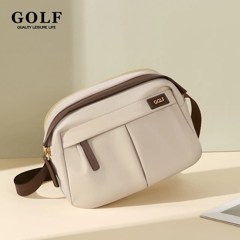 GOLF Crossbody Women's Bags Nylon Shoulder Purse Small Cross Body Bag Ladies Fashion Rectangular Phone Mini Cross Bag Anti Theft
