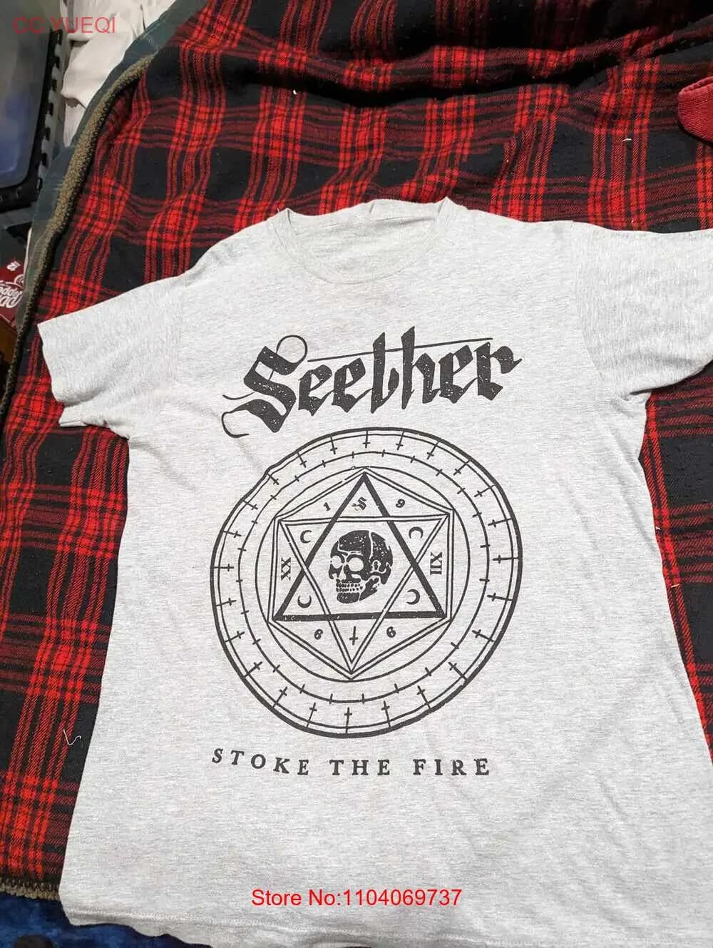 New Seether Stoke The Fire Gift For Fans Unisex S-5XL Shirt JU19