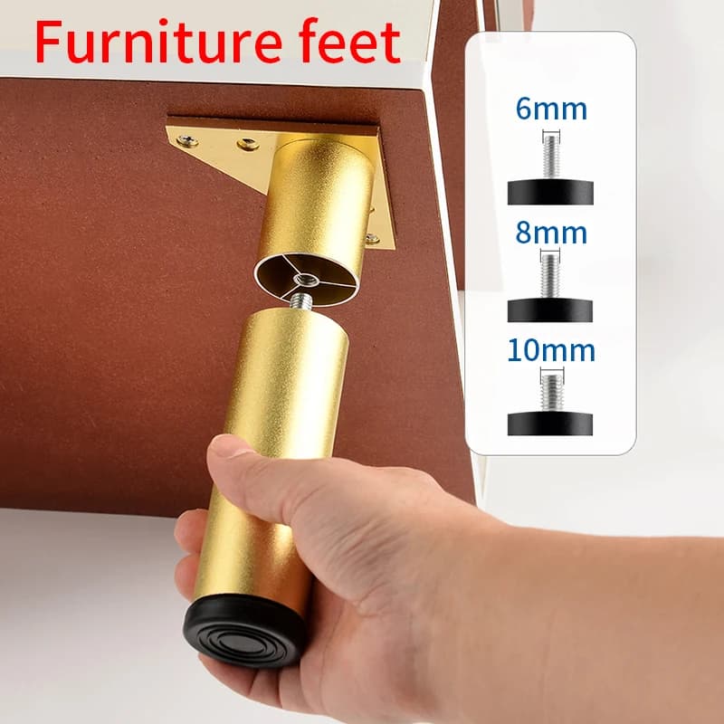 furniture height adjustment foot cabinet support feet  M8 M6 M10 leveling sofa feet  table feet fridge legs for washing machine