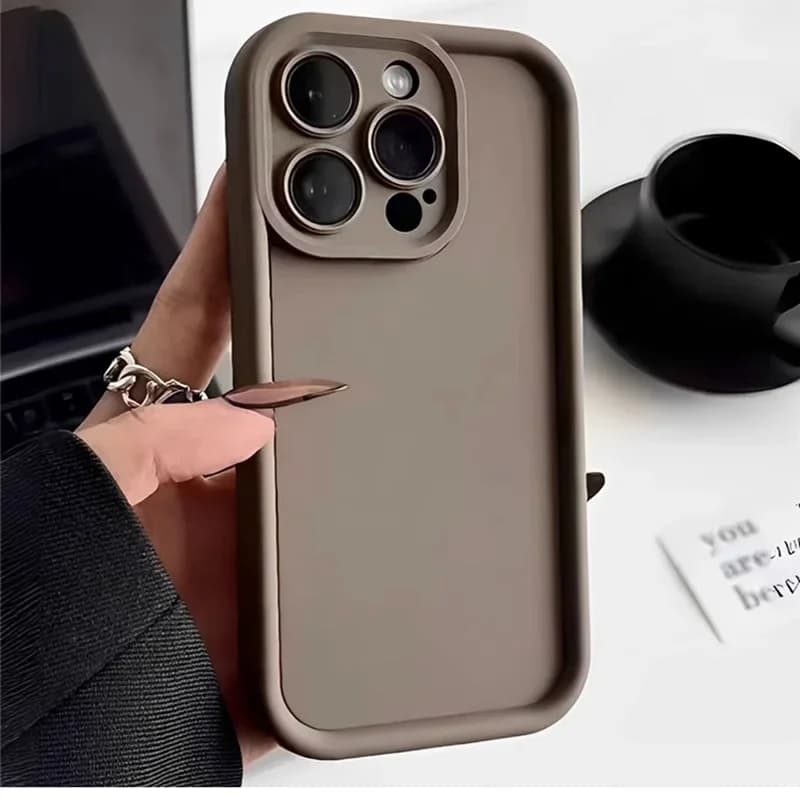 cute phone case phone for iphone 16 15 14 13 12 11 pro max soft Silicone cover for iphone x 14 15 plus case Camera protection
