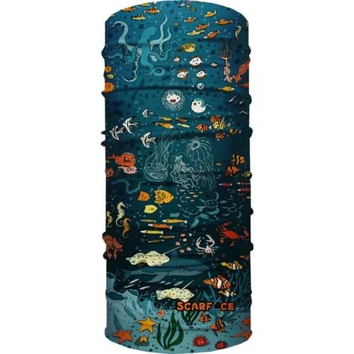 Scarface Bandana Aqua Bandana/buff/collar/outdoor