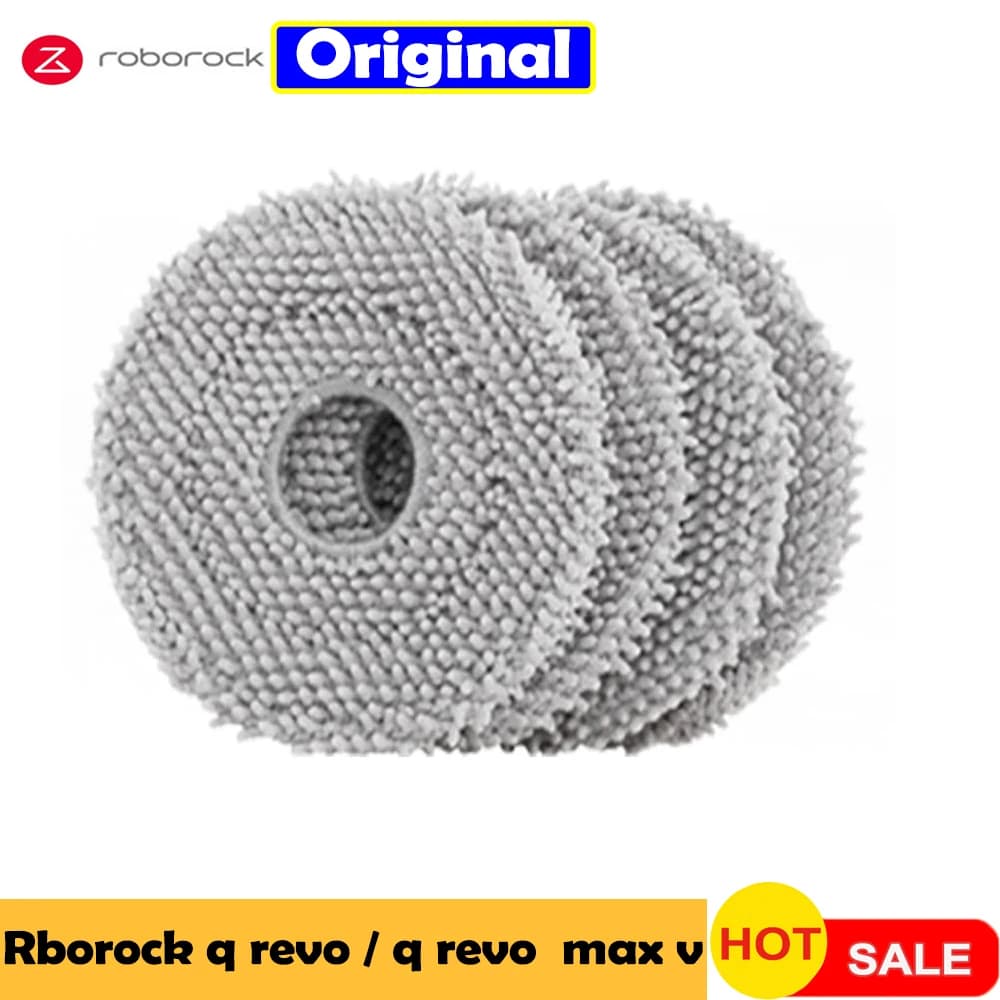 Original roborock qrevo curv/master accessories mop For roborock qrevo series Robot Vacuum Clean Mop Cloth spare parts