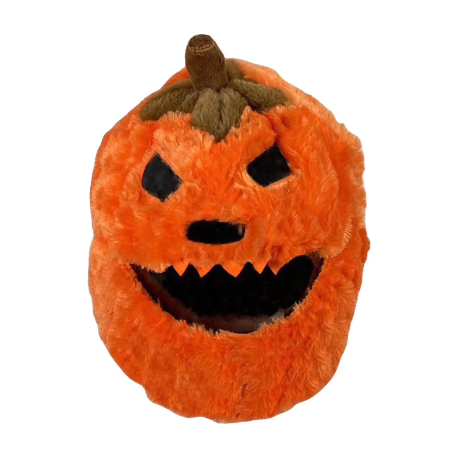 Helmet Cover Cartoon Halloween Pumpin Soft Windproof Eye Catching Style Increase Riding Fun Universal Orange Funny Helmet Cover