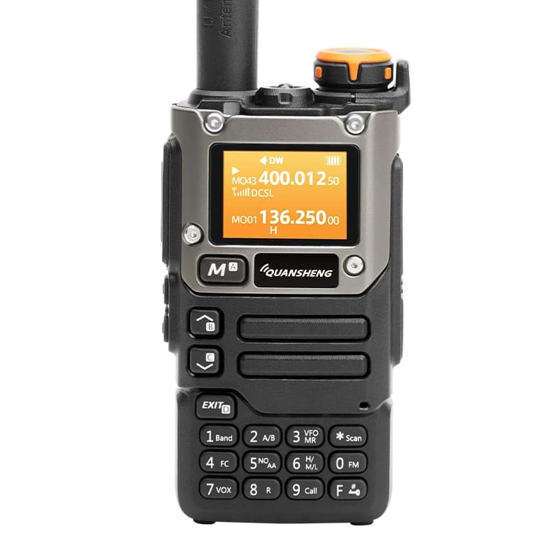 Quansheng UV-K5(8) UV-K58 UV-K6 UVK58 Two Way Radio 50-600MHz NOAA Type C Charge Multi-band walkie talkie quansheng k58 CB radio
