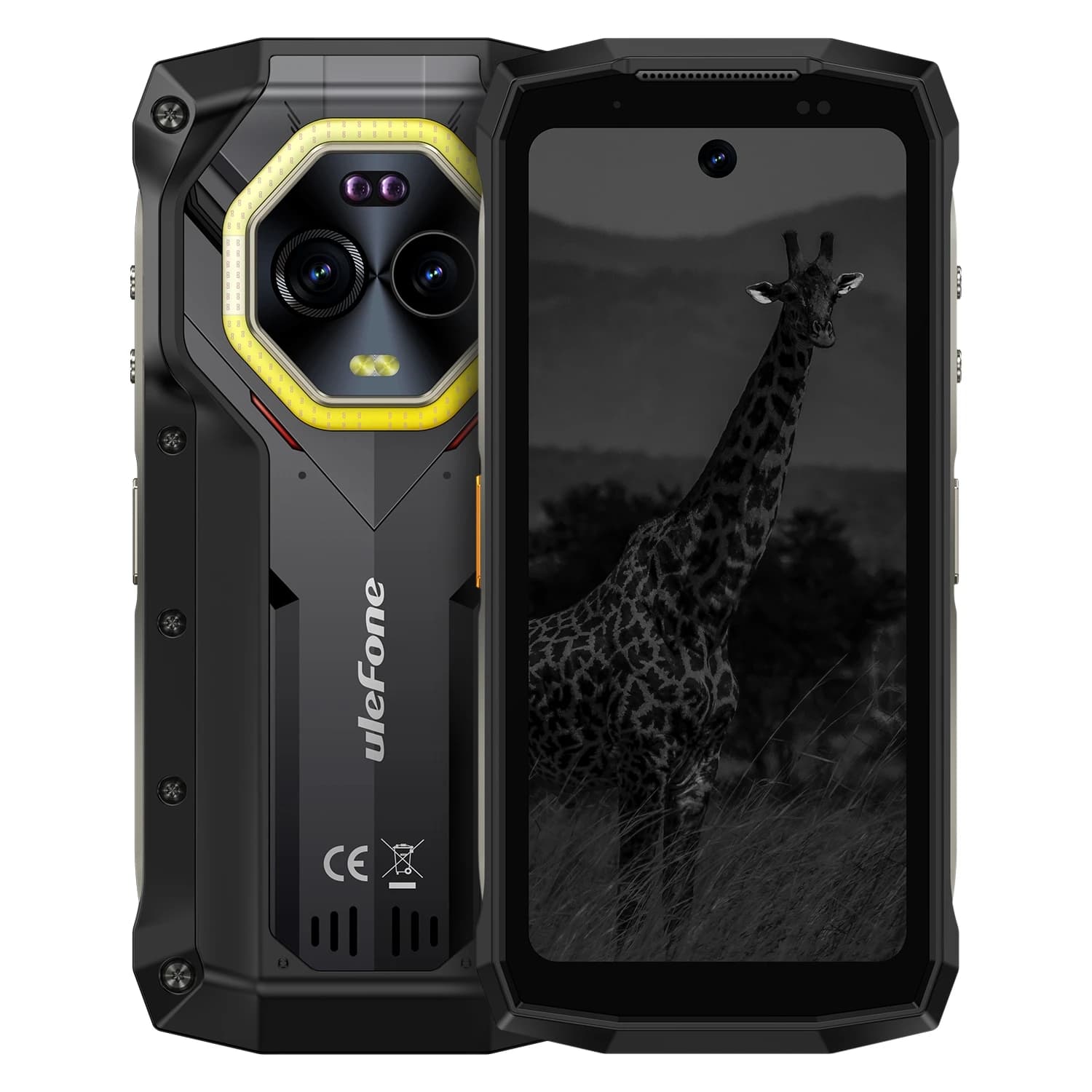 Ulefone Armor Mini 20 Pro 5G Rugged Smartphone 4.7" 64MP Night Camera 8GB+256GB 6200mAh Battery Android 14 Mobile phone LED NFC