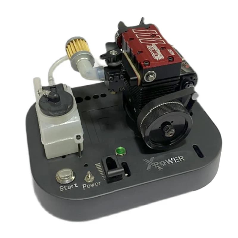 TOYAN Twin Cylinder Engine Assembly Model FS-200AC Starter Kit Methanol Fuel Micro Engine Mechanical Toy Finished Product/ KIT