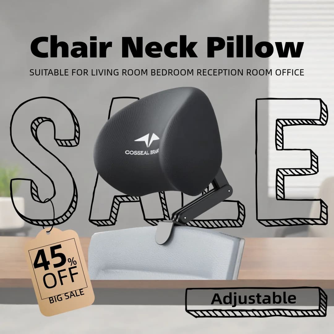 Chair Neck Pillow Ergonomic Chair Headrest Cushion Chair Universal Breathable Durable for Computer Office Chair Accessories