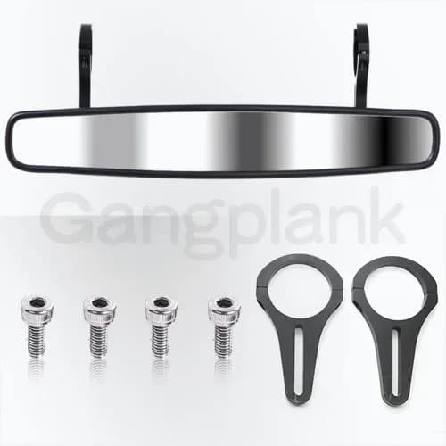 UTV ATV Interior Wide-angle Lens Mirror Car Adjustable Rearview Mirror Auxiliary Reversing Side Mirrors for Polaris Kawasaki