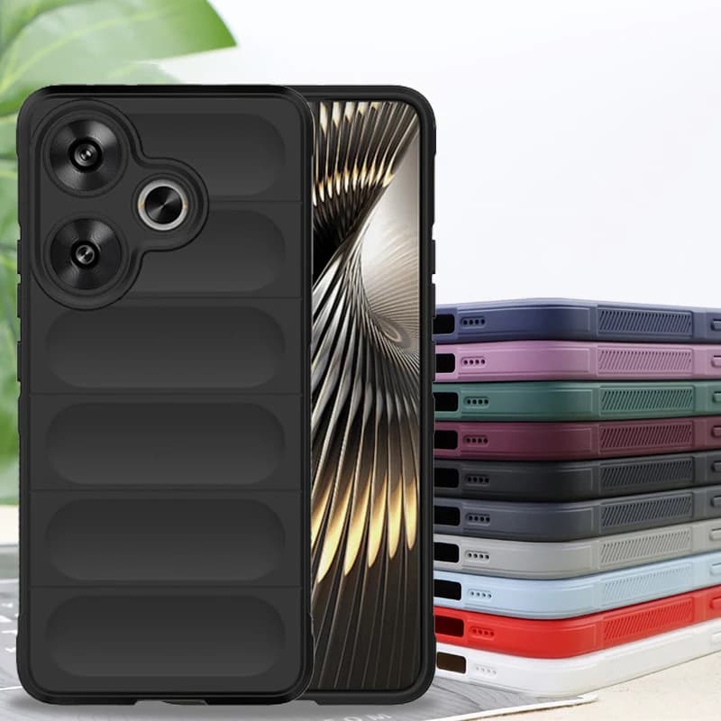 For Xiaomi Poco F6 Case Xiaomi Poco F6 Cover Skin-Friendy Silicone Luxury TPU Shockproof Protective Phone Cover Xiaomi Poco F6