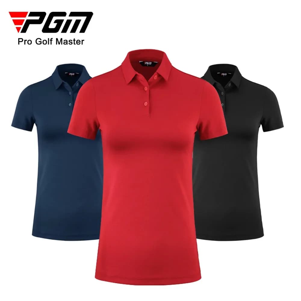 New Golf Apparel Women's Short Sleeve T-shirt Fashion Sports Breathable Clothing