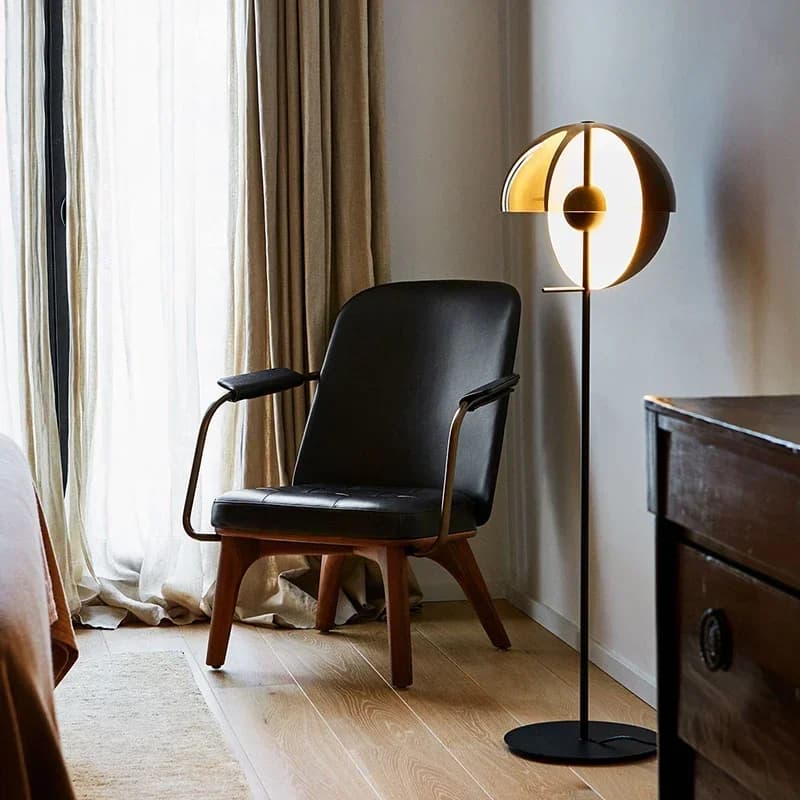 Postmodern Nordic Personality Creative Glass Art Lamp Desk Internet Celebrity Sofa Bedroom Bedside Lamp LED Floor Lights