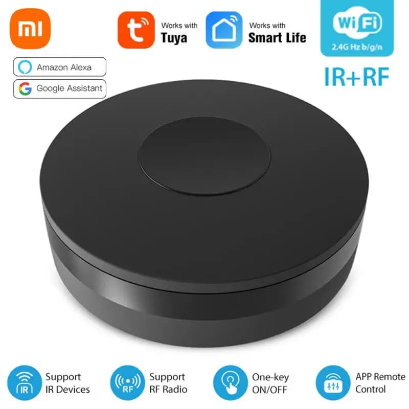 Xiaomi Smart WiFi IR Remote Control Hub WiFiFor Alexa Google Air Conditioner TV Wireless Infrared Universal Remote Controller