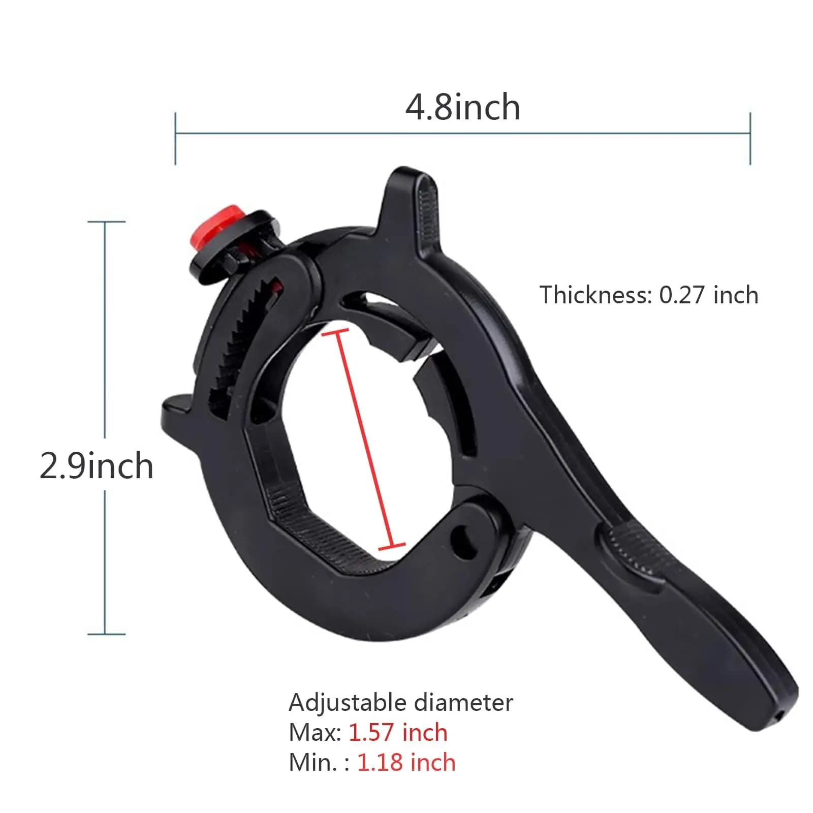 Black Throttle Cruise Control, Durable Motorcycle Cruise Control Throttle Clamp, User Friendly Installation Throttle Booster