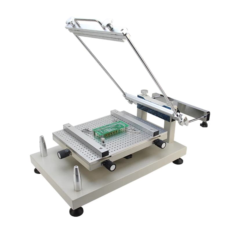 ITECH PTR-C300 Manual Frameless Pcb Solder Paste Printer 300x400mm Desktop PCB Paste Stencil Printe For Smt PCB Production Line