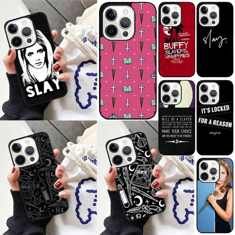 Buffy the Vampire Slayer phone Case Cover For iPhone 16 15 14 Plus X XR XS for apple 16 11 12 13 mini Pro Max coque