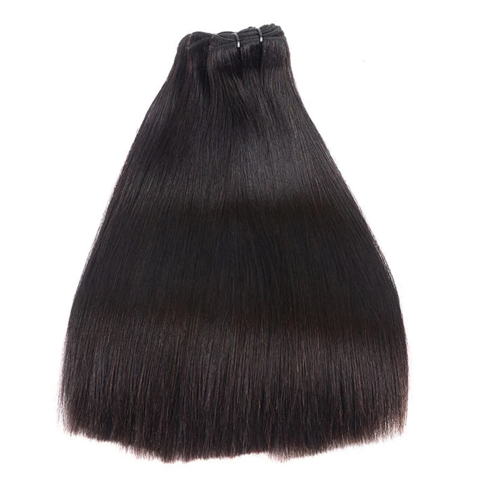 100% Human Hair Bundles Straight Raw Hair Bundles Human Hair Extensions Natural Black Brazilian Hair Weave Bundles Wholesale New