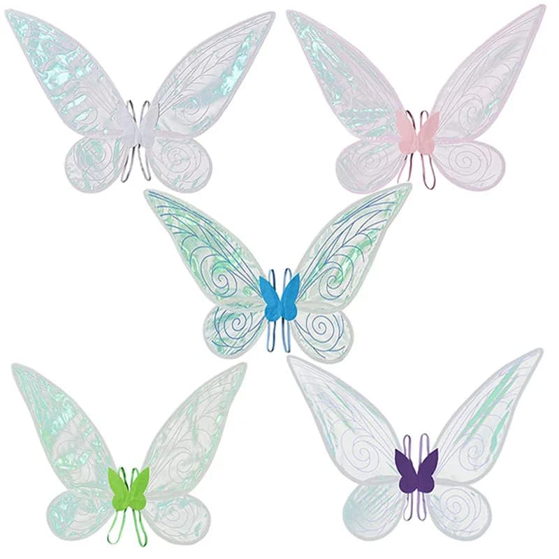 Butterfly Fairy Costume Girls Princess Angel Wing Exquisite Halloween Party Children Cosplay Stage Performance Costume Props