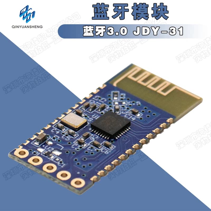 10PCS/Bluetooth module supports SPP protocol and is fully compatible with HC-05/06 slave Bluetooth 3.0 JDY-31